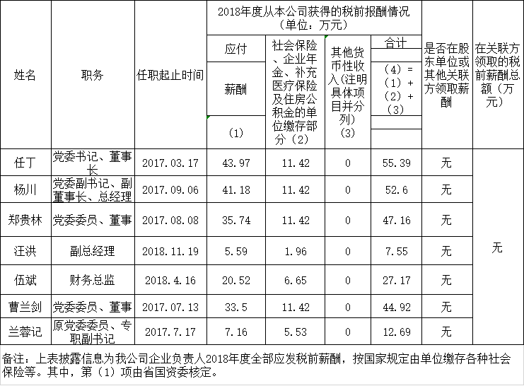201910141130355755 亿万先生mr官方网站负责人2018年度薪酬情况