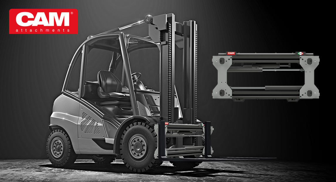 CAM 属具推出全新调距叉：提升搬运精度与清静性